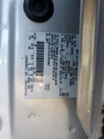 5LMFU27535LJ03083 - 2005 LINCOLN NAVIGATOR ვერცხლისფერი ფოტო 13