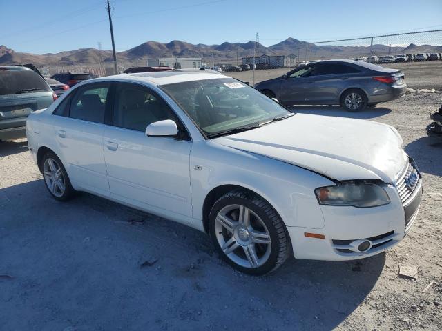 WAUAF78EX7A253694 - 2007 AUDI A4 2 WHITE photo 4