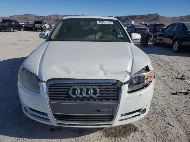 WAUAF78EX7A253694 - 2007 AUDI A4 2 WHITE photo 5