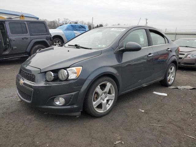 1G1JE5SBXF4146370 - 2015 CHEVROLET SONIC LTZ GRAY photo 1