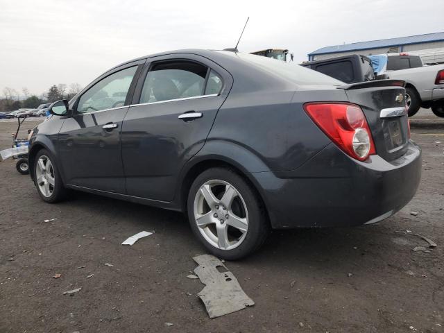 1G1JE5SBXF4146370 - 2015 CHEVROLET SONIC LTZ GRAY photo 2