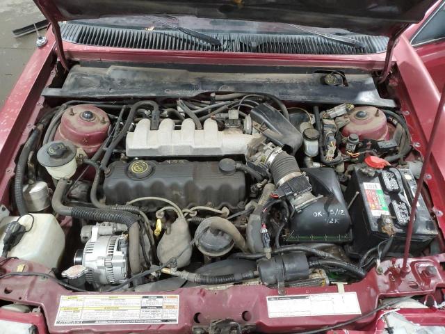 1FAPP36X6RK139573 - 1994 FORD TEMPO GL MAROON photo 11