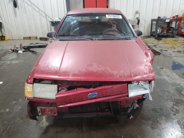 1FAPP36X6RK139573 - 1994 FORD TEMPO GL MAROON photo 5