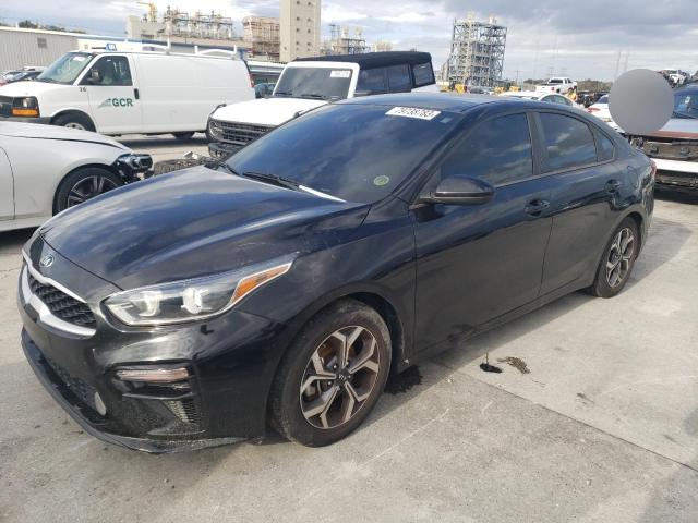 3KPF24AD0LE142907 - 2020 KIA FORTE FE BLACK photo 1