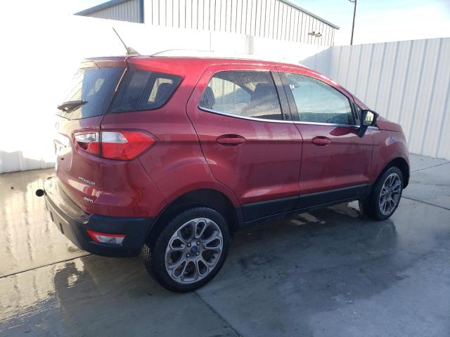 MAJ6P1WL3JC169108 - 2018 FORD ECOSPORT TITANIUM RED photo 3