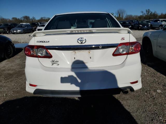 2T1BU4EE3DC945416 - 2013 TOYOTA COROLLA BASE WHITE photo 6