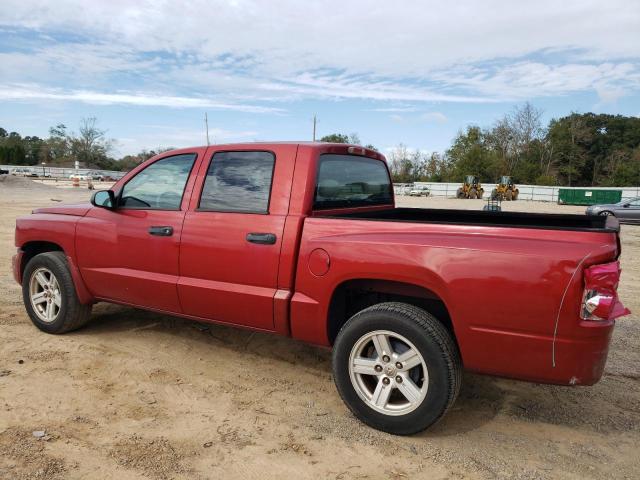 1D7CE3GK8AS145841 - 2010 DODGE DAKOTA SXT BURGUNDY photo 2