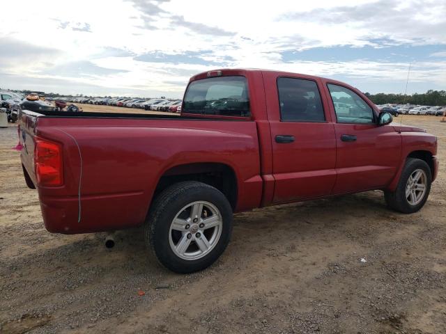 1D7CE3GK8AS145841 - 2010 DODGE DAKOTA SXT BURGUNDY photo 3