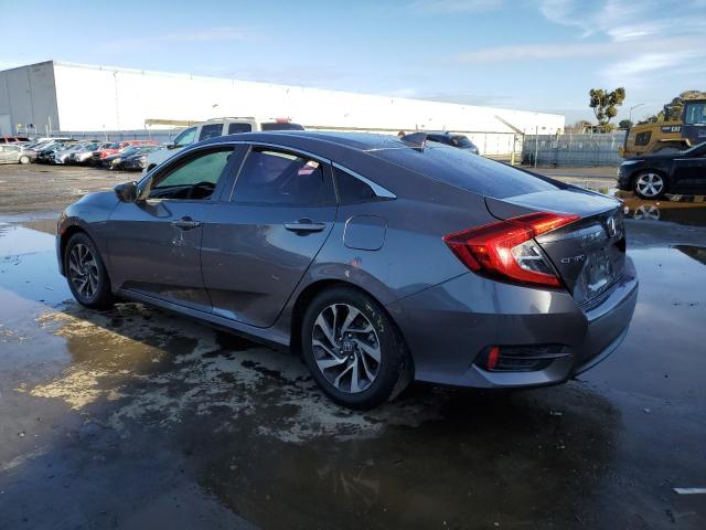 2HGFC2F75JH584850 - 2018 HONDA CIVIC EX GRAY photo 2