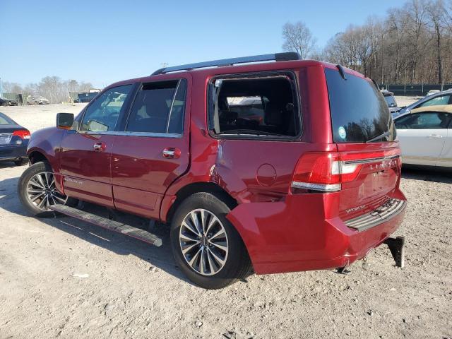 5LMJJ2HT6FEJ07991 - 2015 LINCOLN NAVIGATOR წითელი ფოტო 2