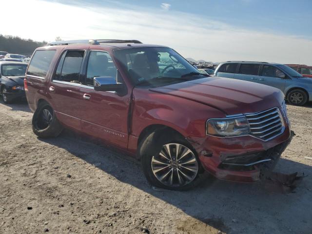 5LMJJ2HT6FEJ07991 - 2015 LINCOLN NAVIGATOR RED photo 4