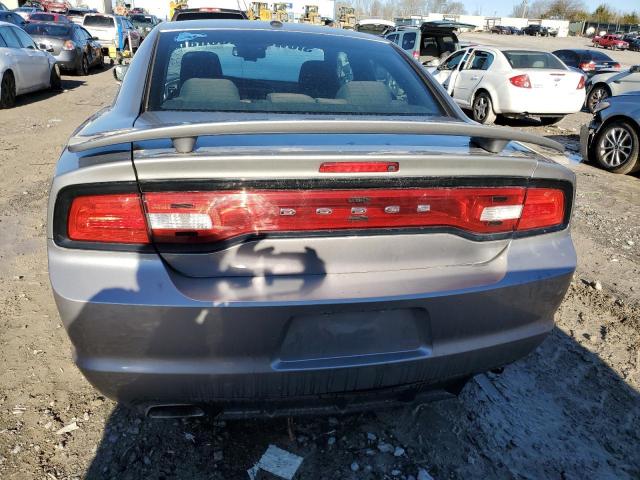 2B3CL5CT7BH555373 - 2011 DODGE CHARGER R/T SILVER photo 6