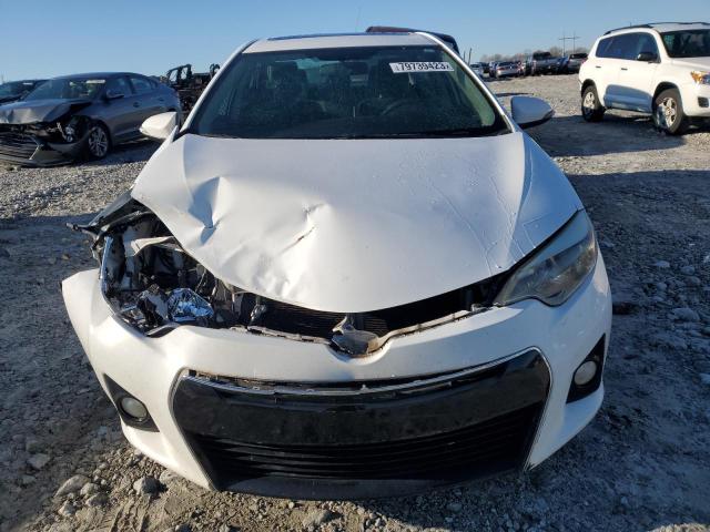 2T1BURHE7EC109425 - 2014 TOYOTA COROLLA L WHITE photo 5