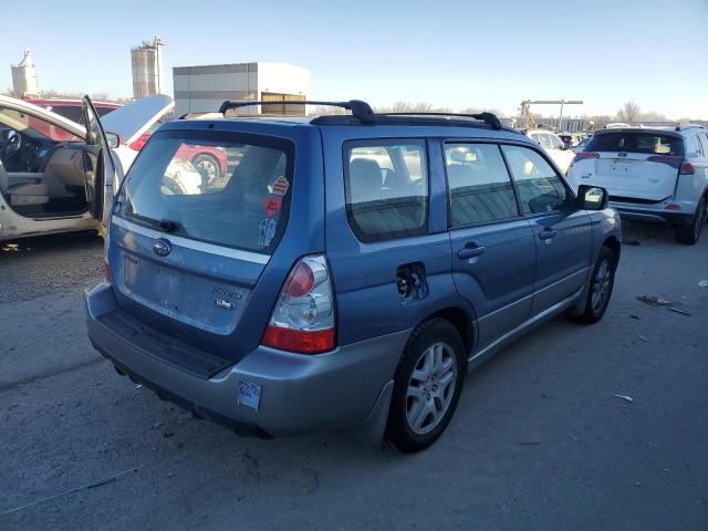 JF1SG67667H719207 - 2007 SUBARU FORESTER 2.5X LL BEAN BLUE photo 3