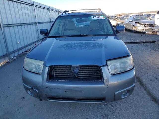 JF1SG67667H719207 - 2007 SUBARU FORESTER 2.5X LL BEAN BLUE photo 5