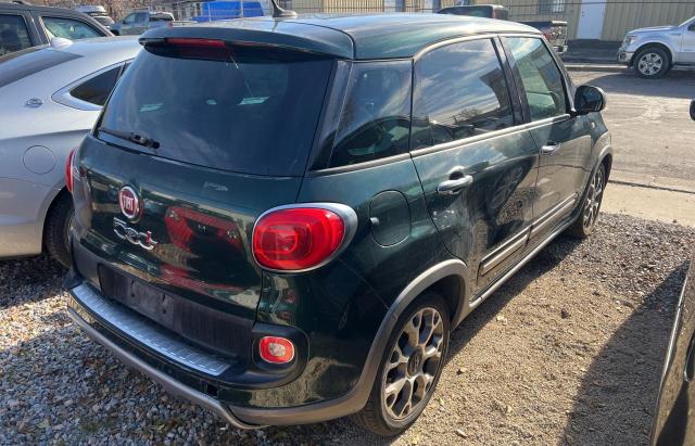 ZFBCFADH4EZ020341 - 2014 FIAT 500L TREKKING GREEN photo 4