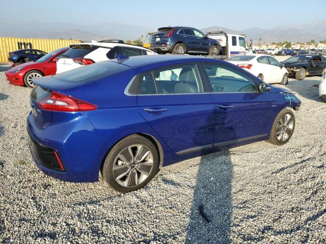 KMHC05LC9KU115185 - 2019 HYUNDAI IONIQ LIMITED BLUE photo 3