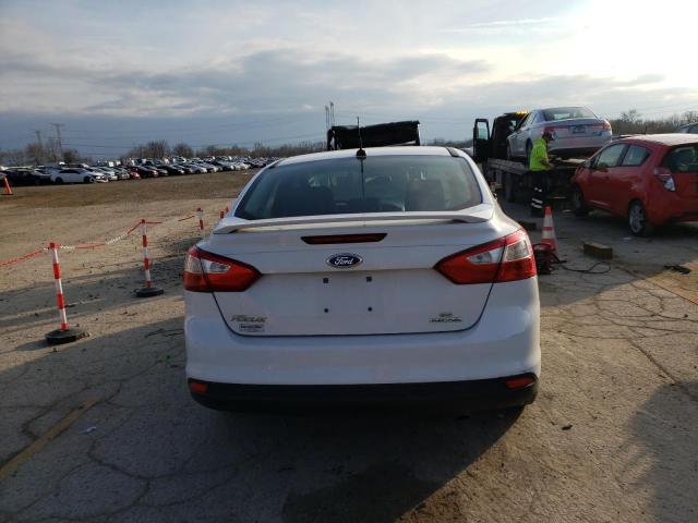 1FADP3F2XEL299306 - 2014 FORD FOCUS SE WHITE photo 6