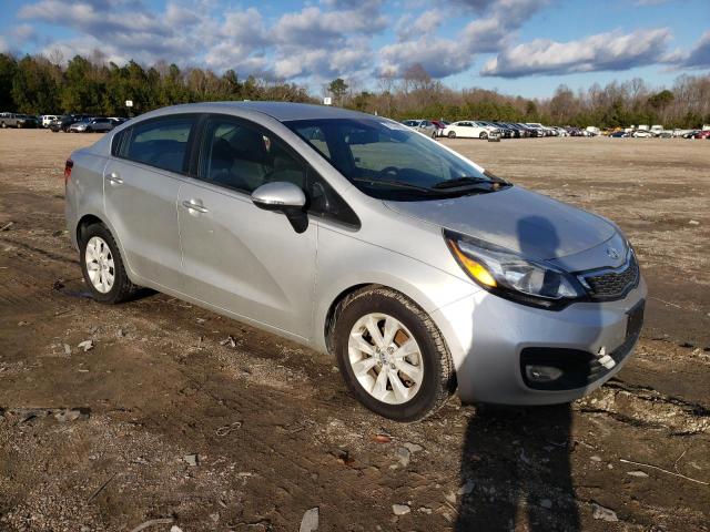 KNADN4A39D6316757 - 2013 KIA RIO EX SILVER photo 4