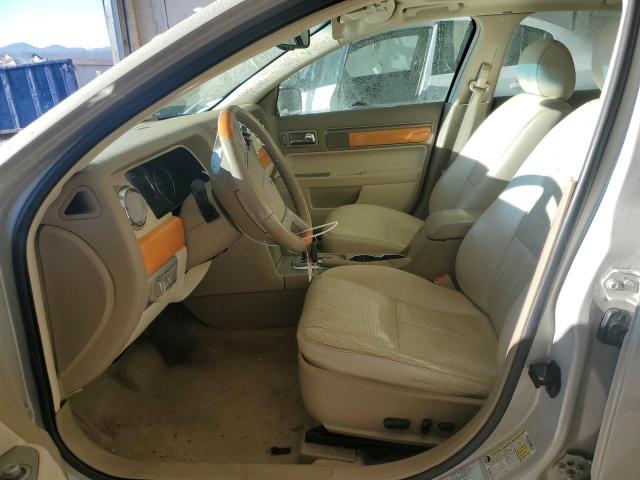 3LNHM26T18R603941 - 2008 LINCOLN MKZ WHITE photo 7