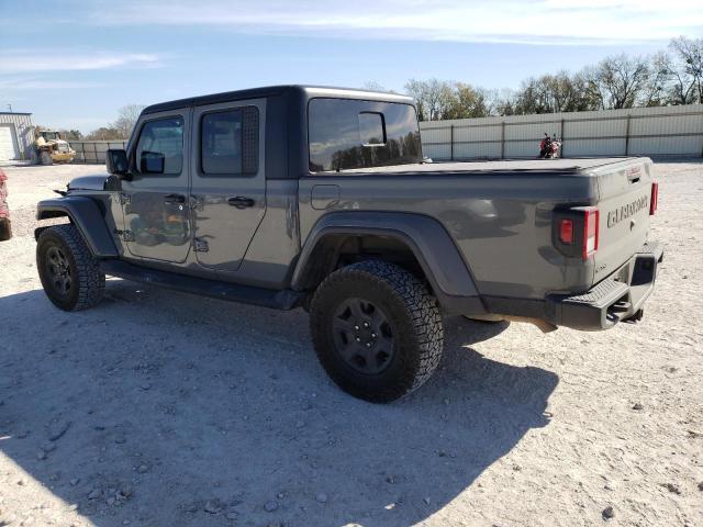 1C6HJTFG0ML618811 - 2021 JEEP GLADIATOR OVERLAND GRAY photo 2