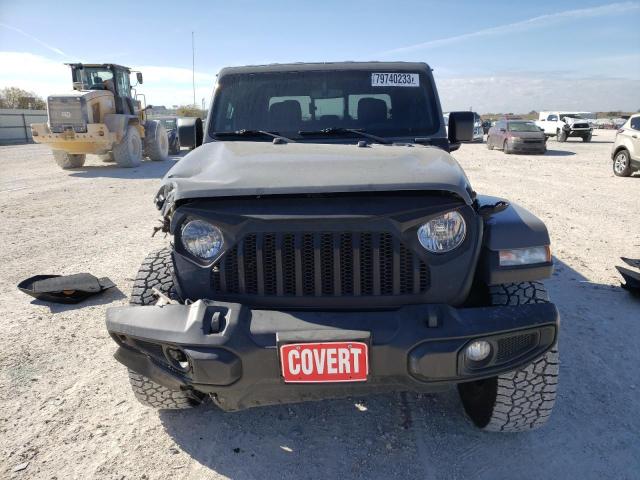 1C6HJTFG0ML618811 - 2021 JEEP GLADIATOR OVERLAND GRAY photo 5