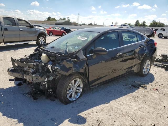 1G1BE5SM2K7144465 - 2019 CHEVROLET CRUZE LT BLACK photo 1