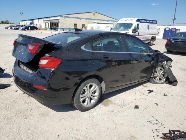 1G1BE5SM2K7144465 - 2019 CHEVROLET CRUZE LT BLACK photo 3