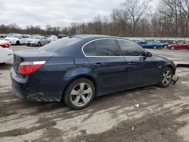 WBANF33567CW70171 - 2007 BMW 525 XI BLUE photo 3