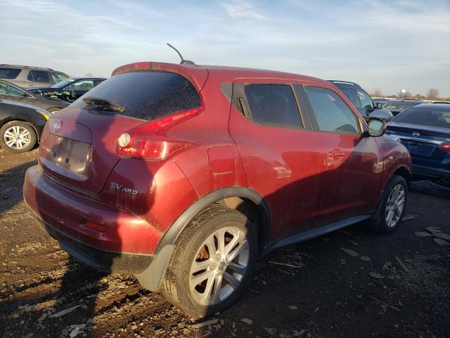 JN8AF5MV0BT007462 - 2011 NISSAN JUKE S RED photo 3