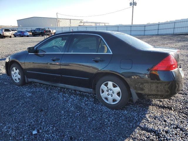 1HGCM56467A186724 - 2007 HONDA ACCORD LX BLACK photo 2