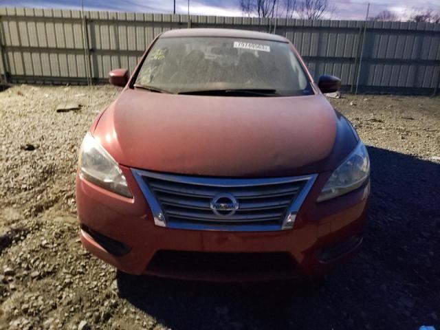 3N1AB7APXEL680859 - 2014 NISSAN SENTRA S RED photo 5