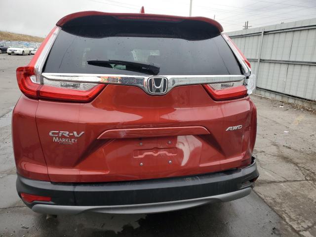 2HKRW2H5XJH693553 - 2018 HONDA CR-V EX MAROON photo 6