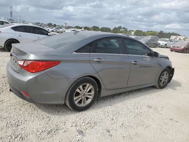 5NPEB4AC0EH918938 - 2014 HYUNDAI SONATA GLS GRAY photo 3