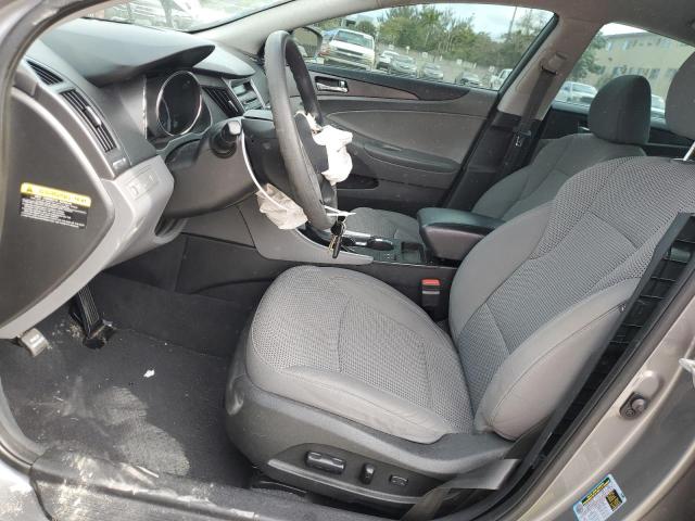 5NPEB4AC0EH918938 - 2014 HYUNDAI SONATA GLS GRAY photo 7