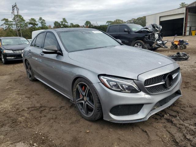 55SWF6EB4GU123588 - 2016 MERCEDES-BENZ C 450 4MATIC AMG GRAY photo 4