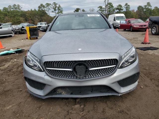 55SWF6EB4GU123588 - 2016 MERCEDES-BENZ C 450 4MATIC AMG GRAY photo 5