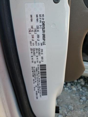 2C4RC1CG0CR116774 - 2012 CHRYSLER TOWN & COU TOURING L WHITE photo 13