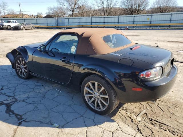 JM1NC25F160103409 - 2006 MAZDA MX-5 MIATA BLACK photo 2