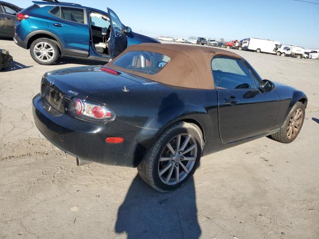 JM1NC25F160103409 - 2006 MAZDA MX-5 MIATA BLACK photo 3