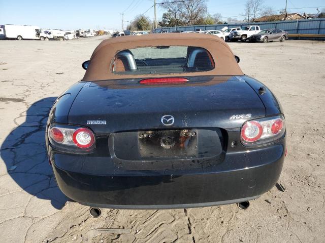 JM1NC25F160103409 - 2006 MAZDA MX-5 MIATA BLACK photo 6