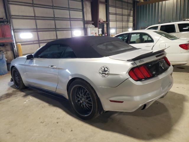 1FATP8EMXF5392764 - 2015 FORD MUSTANG SILVER photo 2