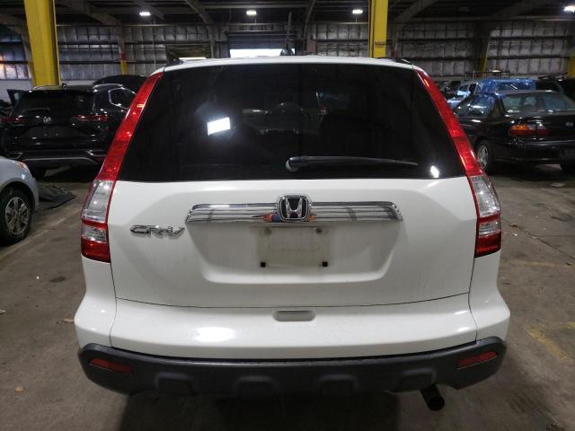 JHLRE38727C006762 - 2007 HONDA CR-V EXL WHITE photo 6