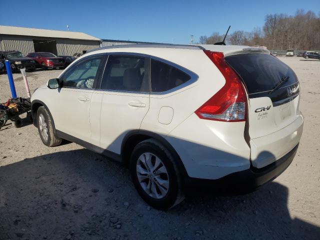 5J6RM3H74DL024556 - 2013 HONDA CR-V EXL WHITE photo 2