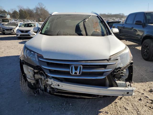 5J6RM3H74DL024556 - 2013 HONDA CR-V EXL WHITE photo 5