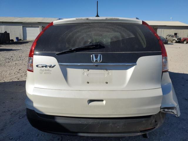 5J6RM3H74DL024556 - 2013 HONDA CR-V EXL WHITE photo 6