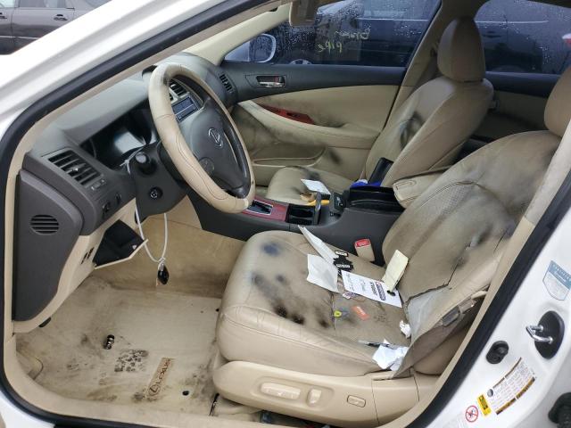 JTHBJ46G782254885 - 2008 LEXUS ES 350 WHITE photo 7