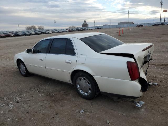 1G6KE54Y22U219662 - 2002 CADILLAC DEVILLE DHS WHITE photo 2