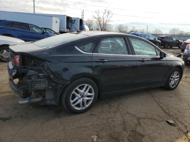 3FA6P0H71ER290611 - 2014 FORD FUSION SE BLACK photo 3