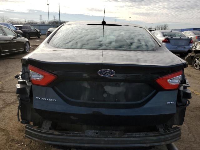 3FA6P0H71ER290611 - 2014 FORD FUSION SE BLACK photo 6